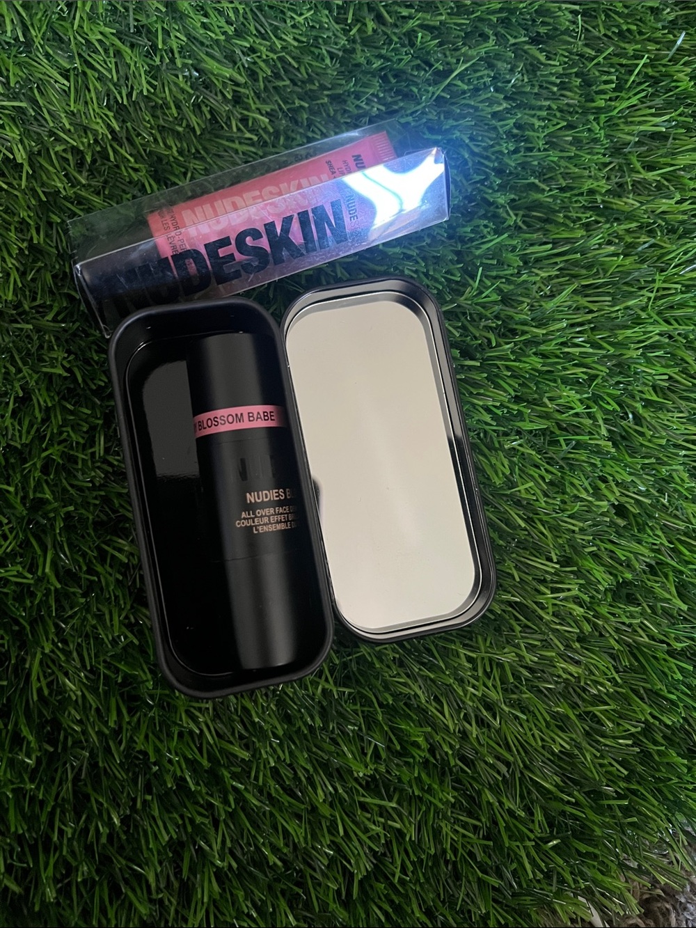 Nudestix bundle Blush Stick in Blossom Babe & lip butter